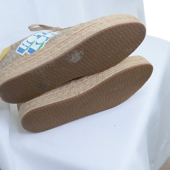 Michael Kors Poppy Espadrille Platform Sneakers Hotel Collection Sz 9 - Picture 8 of 9